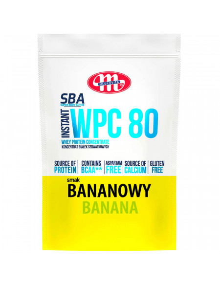 SBA WPC 80 bananowy 700 g