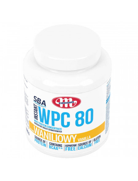 SBA WPC 80 waniliowy 1000 g