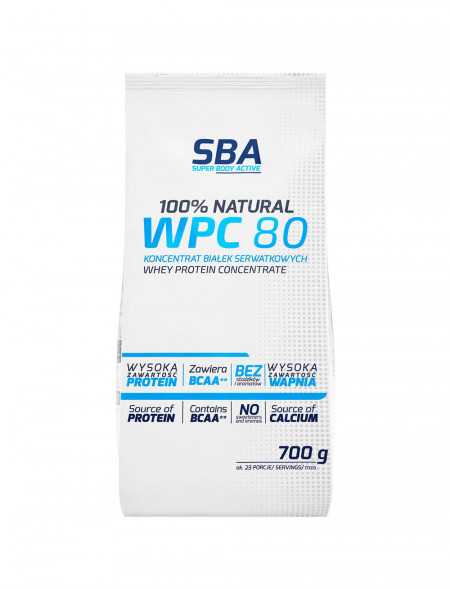 Koncentrat białek serwatkowych WPC 80 Super Body Active 700 g