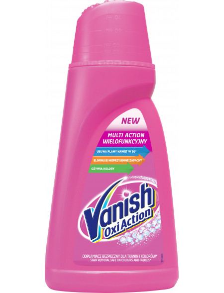 Vanish Oxi Action Płyn pink 1L