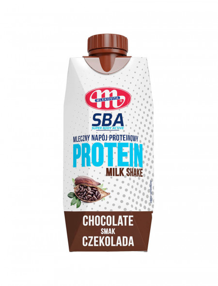 Napój proteinowy  Super Body Active, czekolada x 3