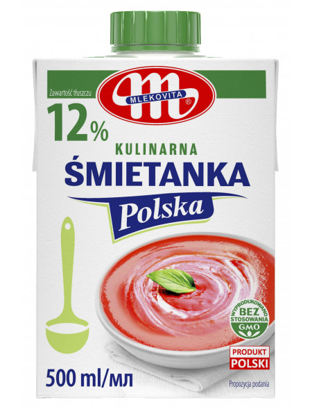 Śmietanka Polska 12% UHT 500 ml