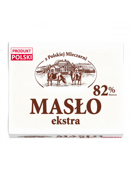 Masło ekstra z Polskiej Mleczarni 200 g X 5 SZT.