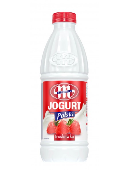 Jogurt Polski Truskawkowy 1kg x2