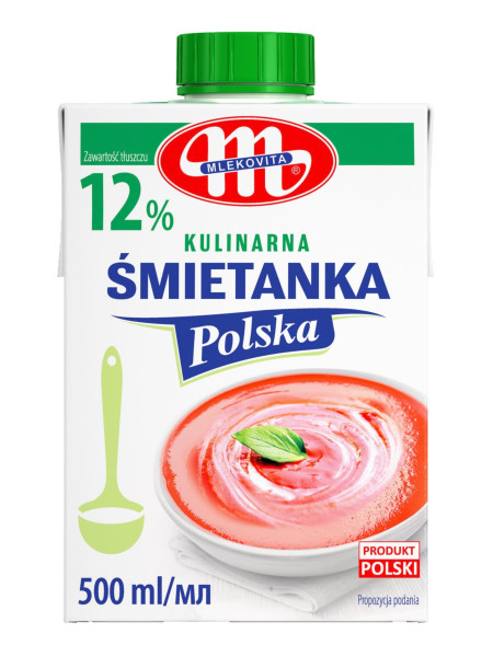 Śmietanka Polska 12% UHT 500 ml