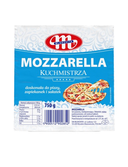 Ser Mozzarella Kuchmistrza 750 g