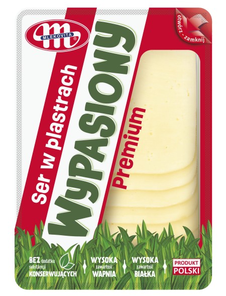 Wypasiony ser w plastrach premium 135 g
