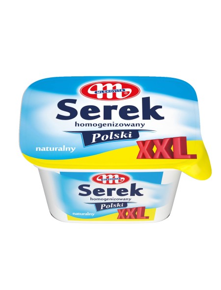 Polski serek homogenizowany naturalny 400 g