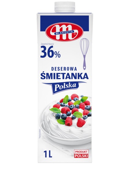 Śmietanka Polska 36% UHT 1 L