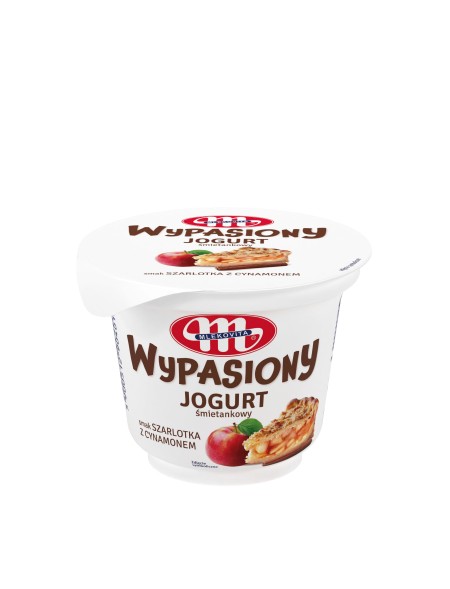 Wypasiony jogurt śmiet. sm. szarlotka z cynamon. 200 g