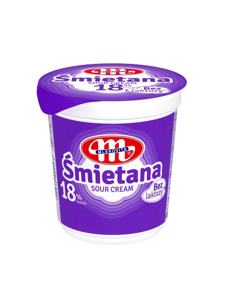 Śmietana Polska 18% bez...