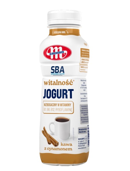 SBA jogurt kawa z cynamonem...