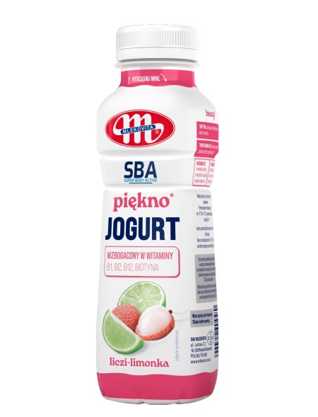 SBA jogurt liczi-limonka...